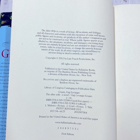 The After Wife hardback book by Gigi Levangie Grazer - Picture 4 of 10
